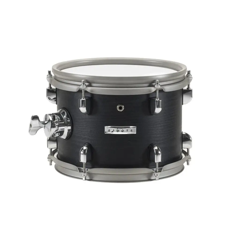 Efnote Efd-T1070 Bo Electronic Tom Drum Pad - 10 X 7 Inch, Black Oak-Ish 1