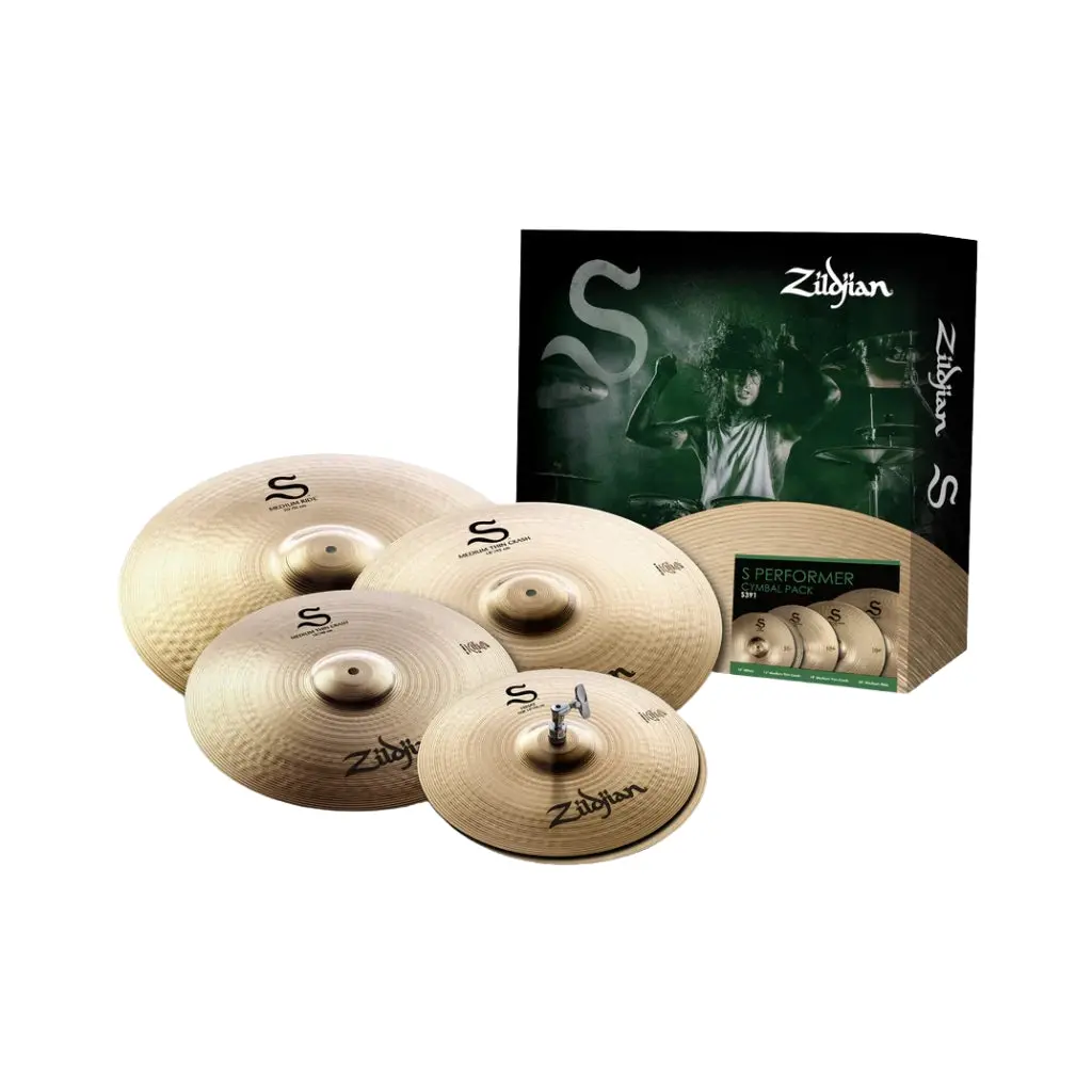 Zildjian S Performer Cymbal Pack (14H, 16C, 18C, 20R) 1