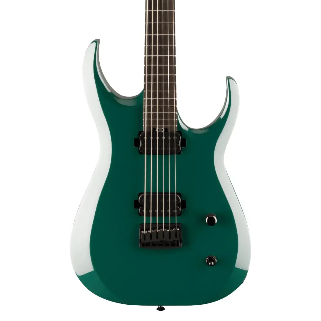 Jackson Pro Series Signature Roman Ibramkhalilov Mdk Ht6 Baritone With Ebony Fingerboard - Emerald Green 1