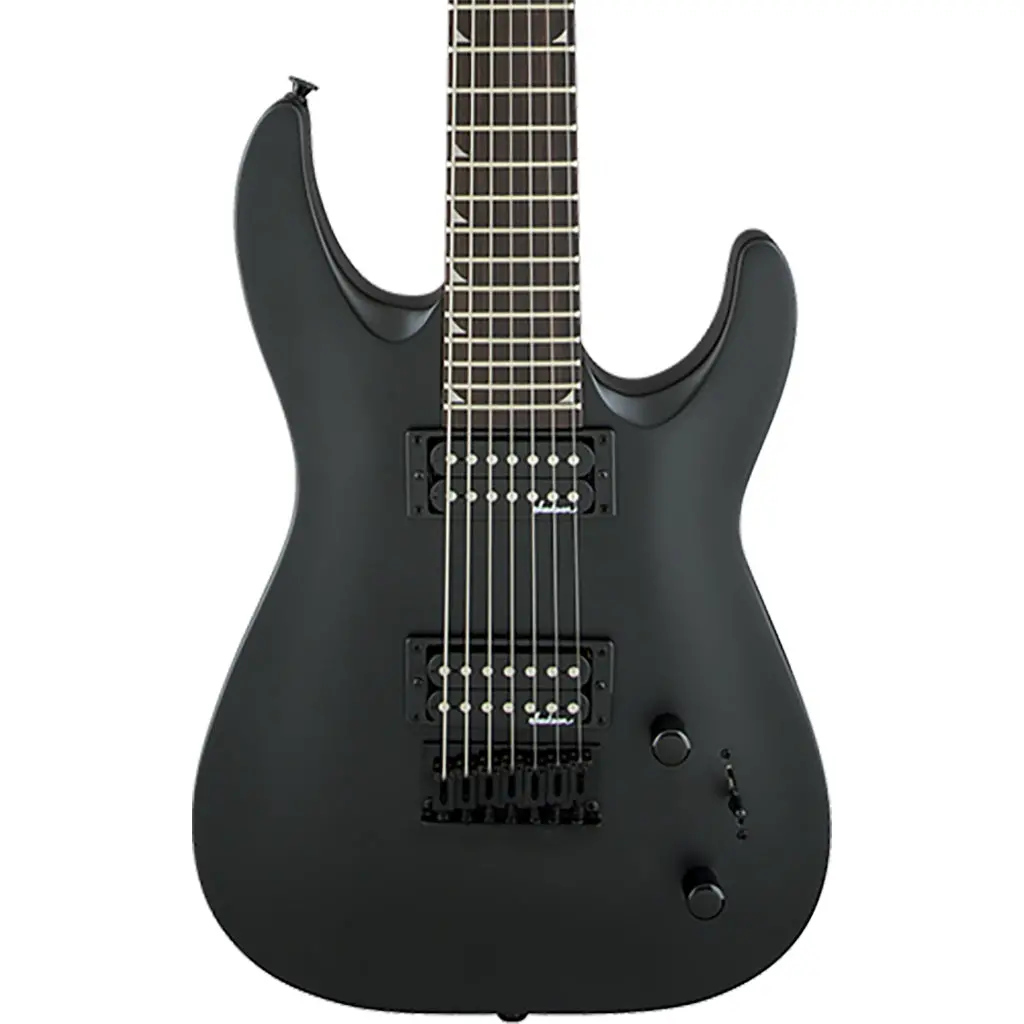 Jackson Js22-7 Dka Dinky - Satin Black - Amaranth Fretboard | Electric Guitars | 2910132568 1