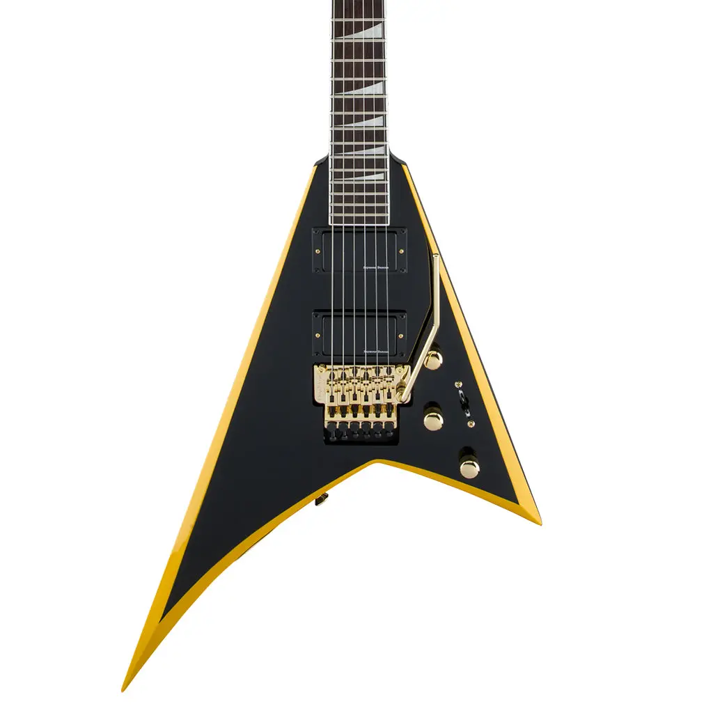 Jackson X Series Rhoads Rrx24, Laurel Fingerboard, Black With Yellow Bevels | Electric Guitars | 2913636598 1