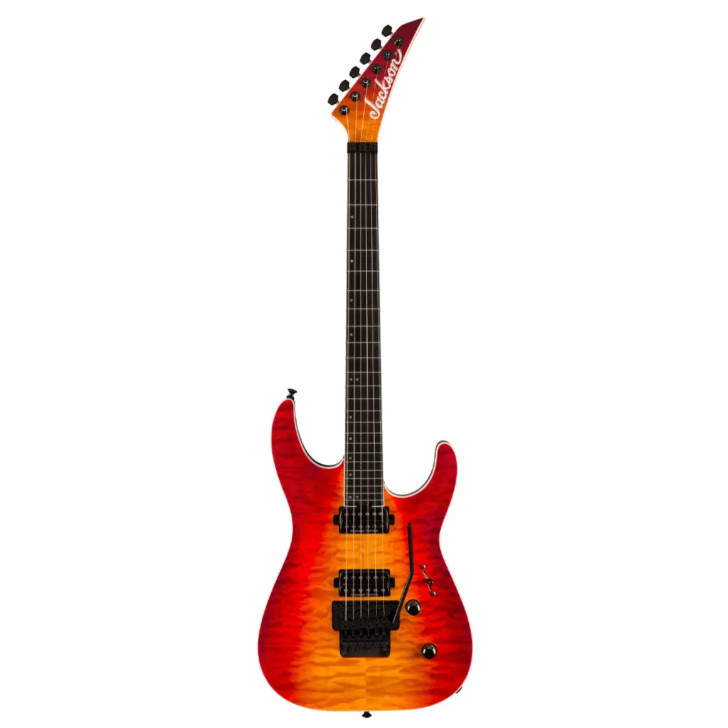 Jackson Pro Plus Series Dinky™ Dkaq, Ebony Fingerboard, Firestorm 2