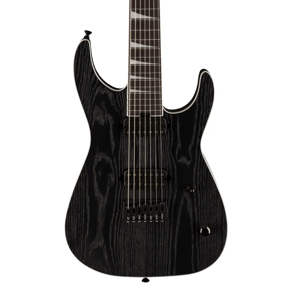 Jackson Pro Series Signature Jeff Loomis Soloist™ Sl7 Ht With Ebony Fingerboard - Black Ash 1
