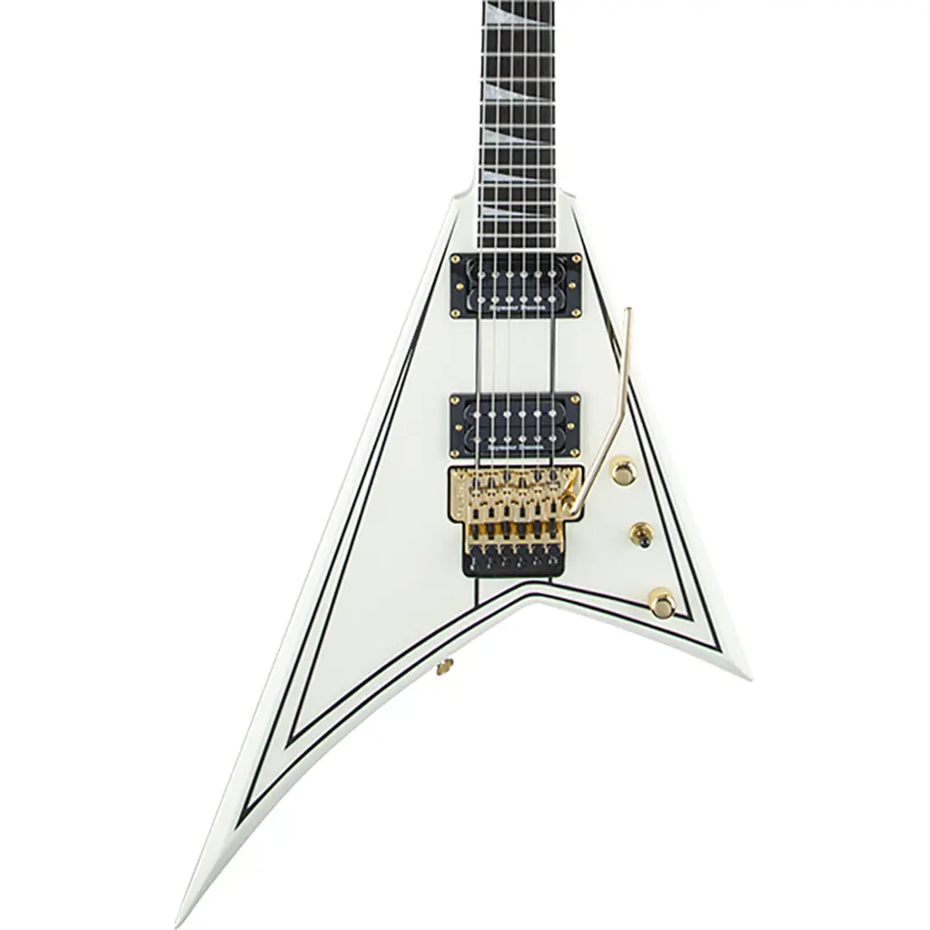 Jackson Pro Series Rhoads Rr3 - Ivory With Black Pinstripes - Ebony | Electric Guitars | 2914312557 1