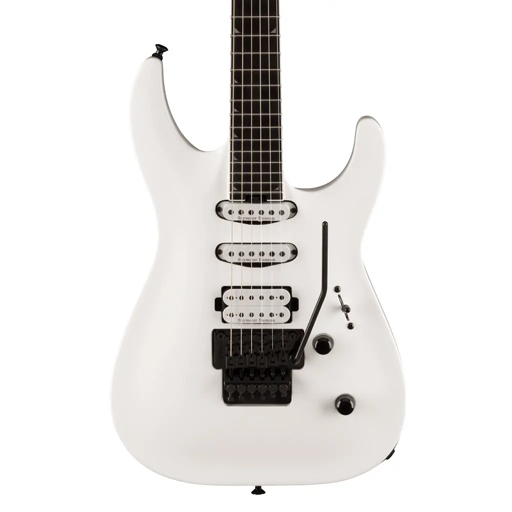 Jackson Pro Plus Series Soloist™ Sla3, Ebony Fingerboard, Snow White 1
