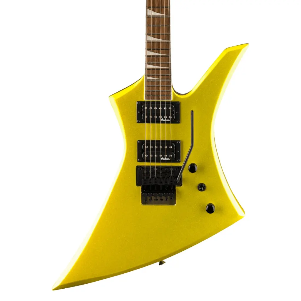 Jackson X Series Kelly Kex In Lime Green Metallic 1