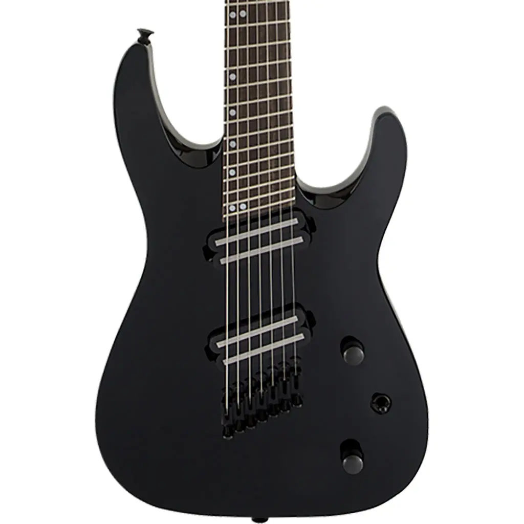 Jackson X Series Dinky Dkaf7 Ms 7 String Multi Scale- Gloss Black - Laurel Fretboard | Electric Guitars | 2916173503 1
