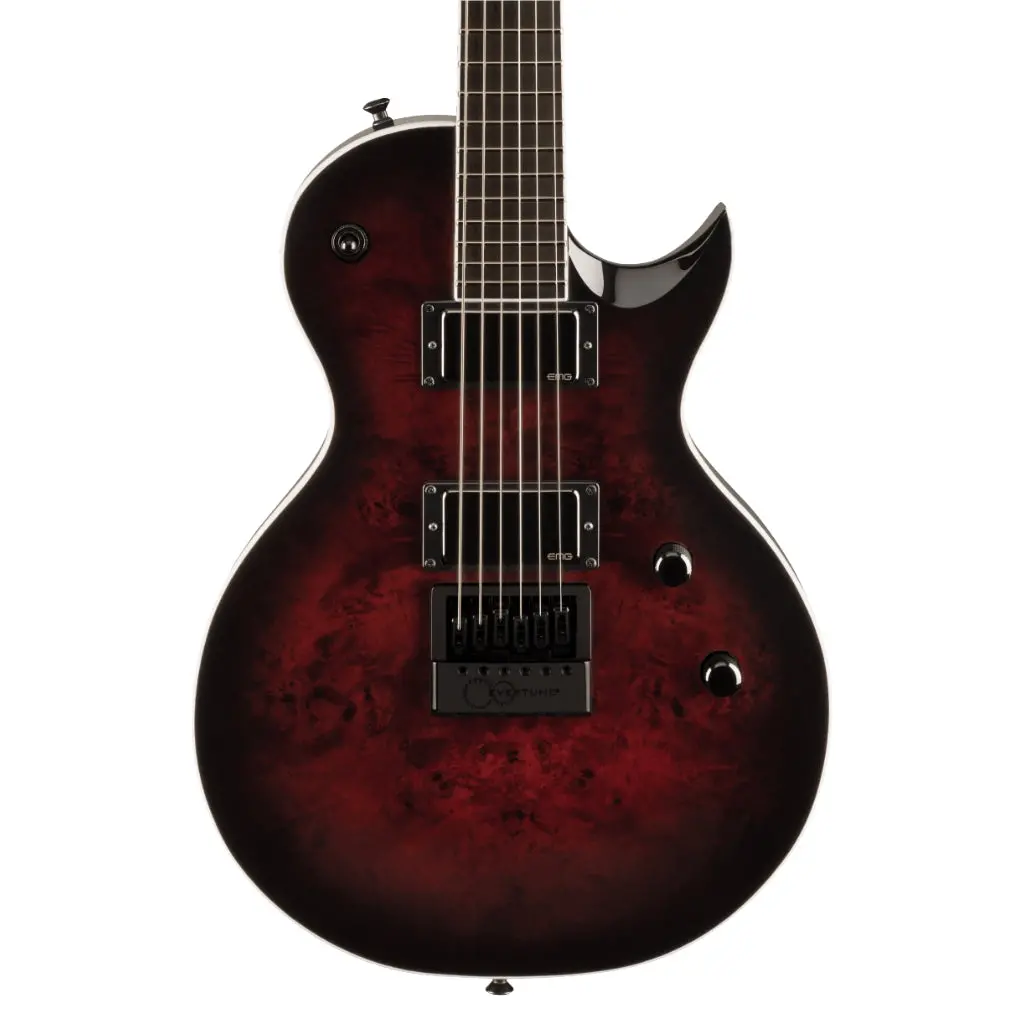 Jackson Pro Series Signature Diamond Rowe Dr24mg Evtn6 With Ebony Fingerboard - Dark Rose 1