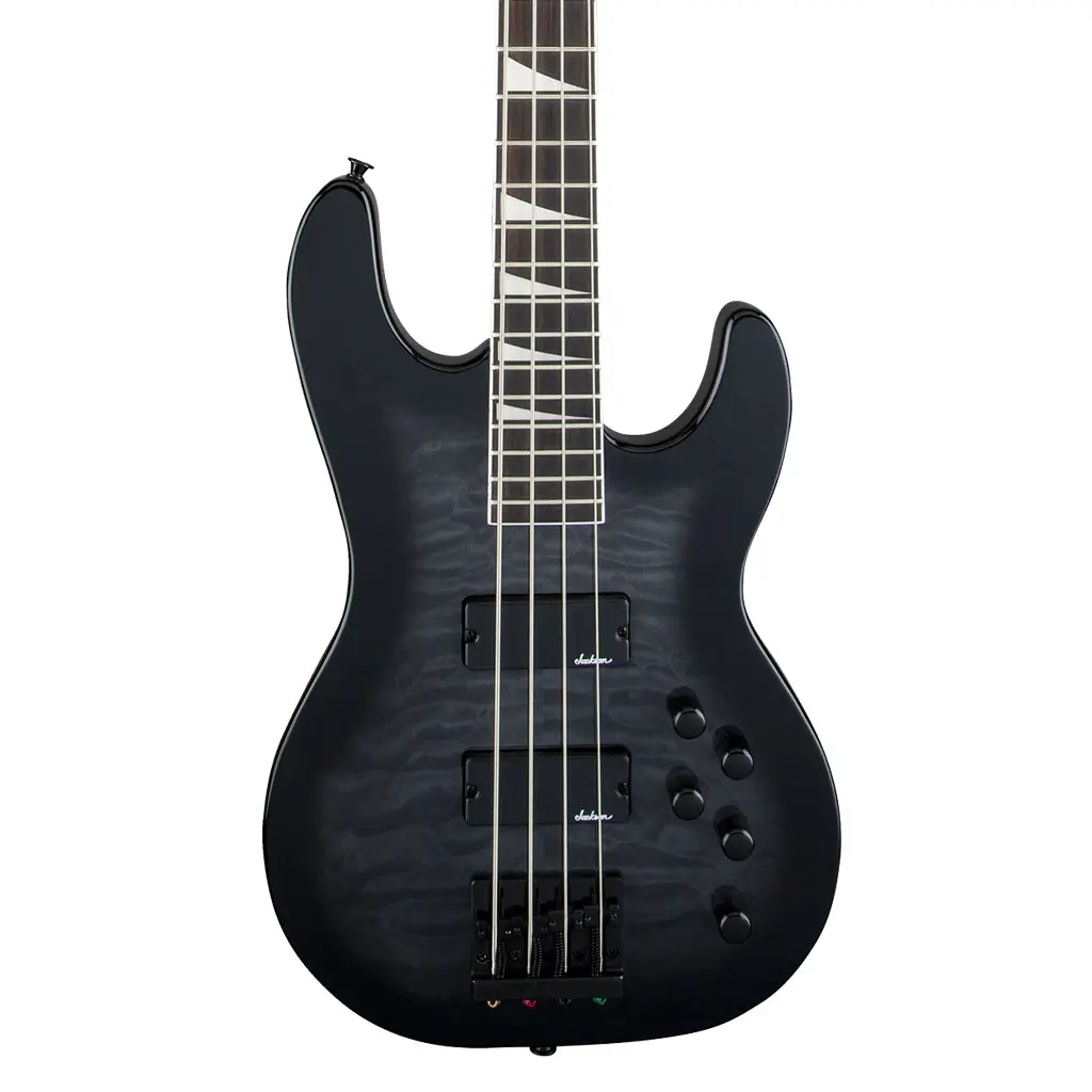 Jackson Js Series Concert Bass Js3q, Amaranth Fingerboard, Transparent Black Burst | Bass Guitars | 2919026585 1