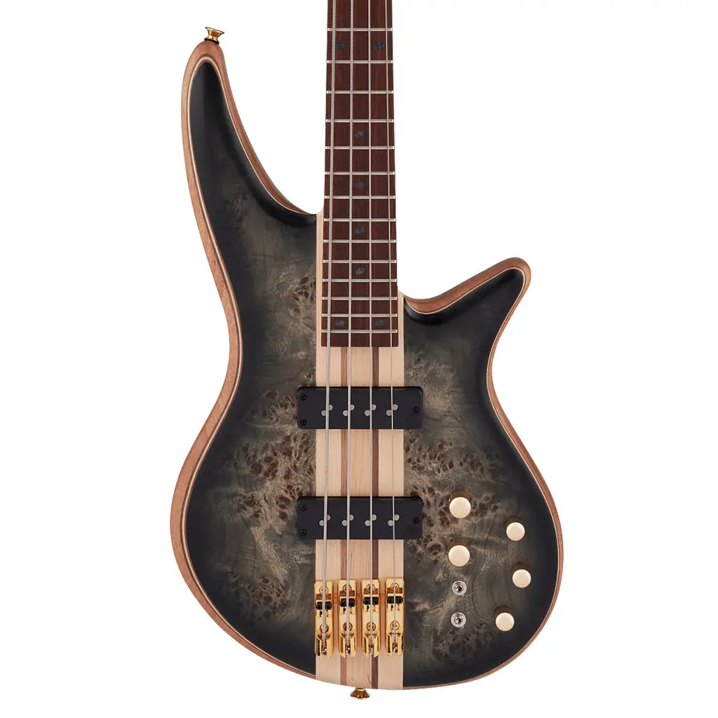 Jackson Pro Series Spectra Bass Sbp Iv, Caramelized Jatoba Fingerboard, Transparent Black Burst | Bass Guitars | 2919914585 1