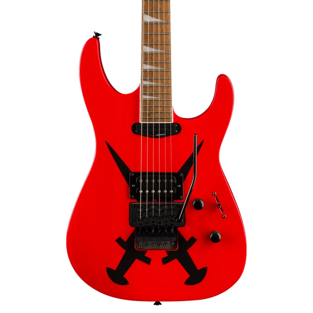 Jackson Limited Edition X Series Soloist Sl1a Dx Red Cross Daggers 1