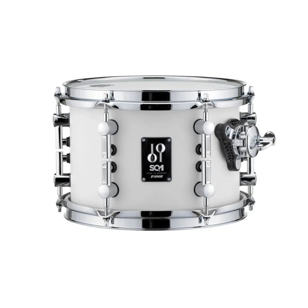 Sonor Sq1 10"X7" Tom - Satin Pure White 1