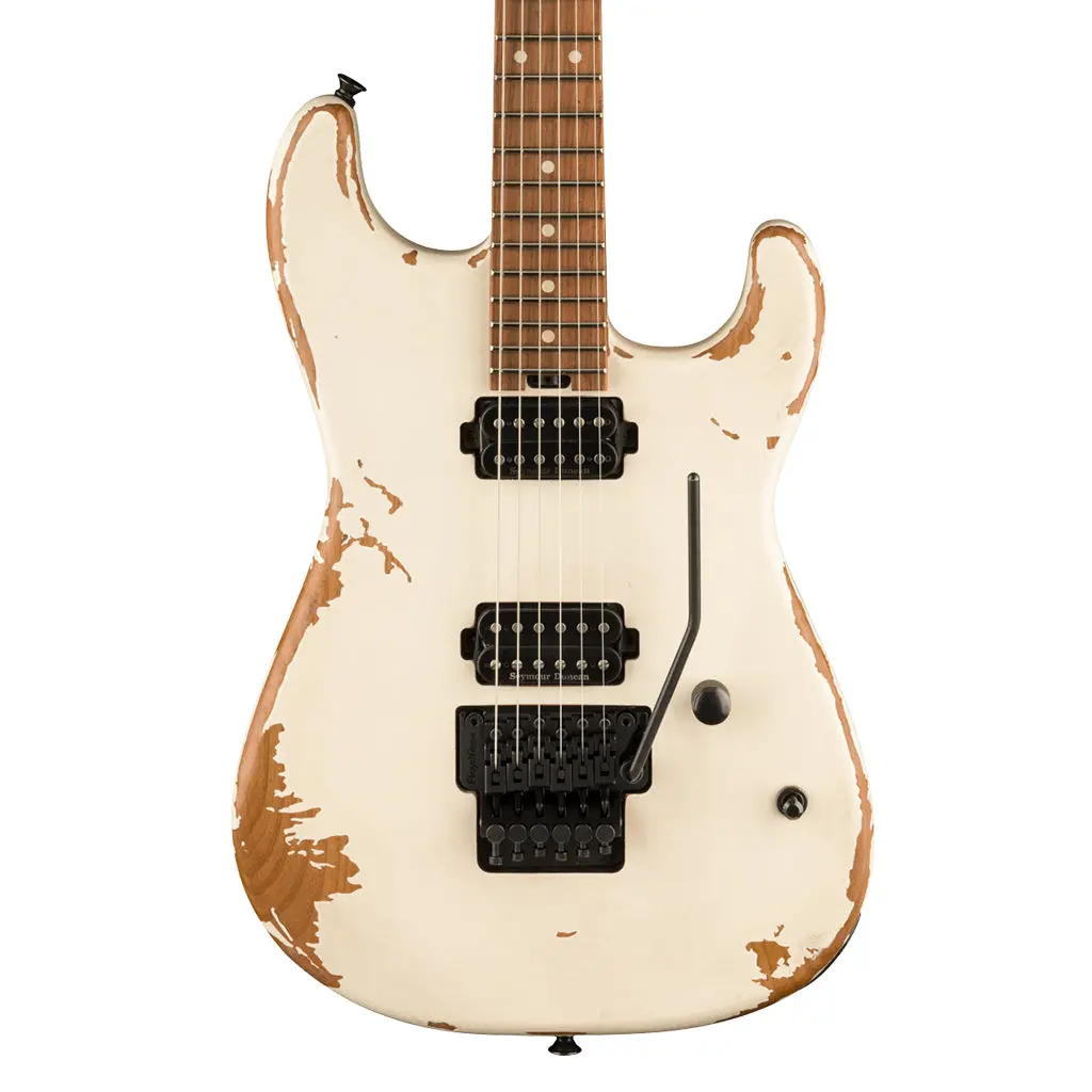 Charvel Pro Mod Relic San Dimas Style 1 Hh Fr Pf Weathered White 1