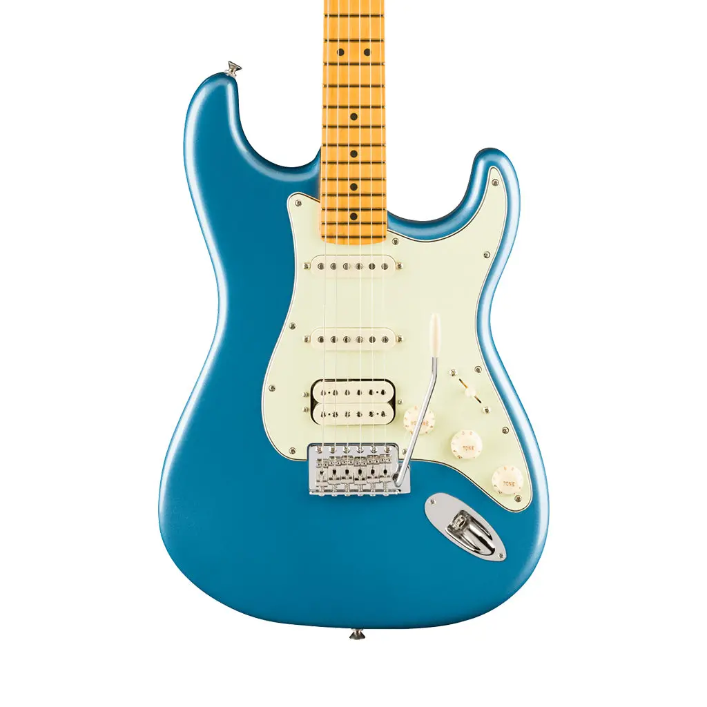 Fender American Professional Classic Stratocaster Hss - Faded Lake Placid Blue, Maple Fingerboard 1