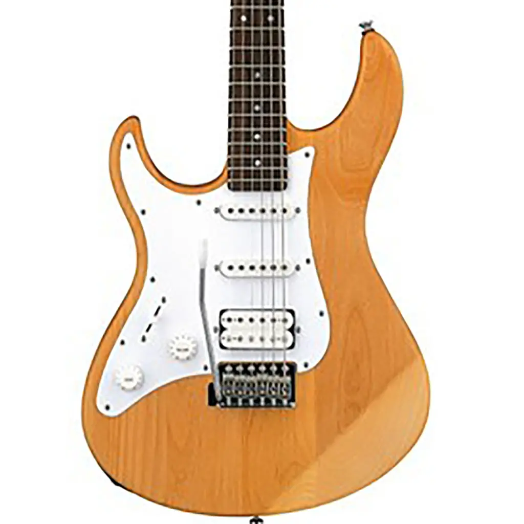 Yamaha Pacifica Pac112j Left Handed - Yellow Natural Satin 1