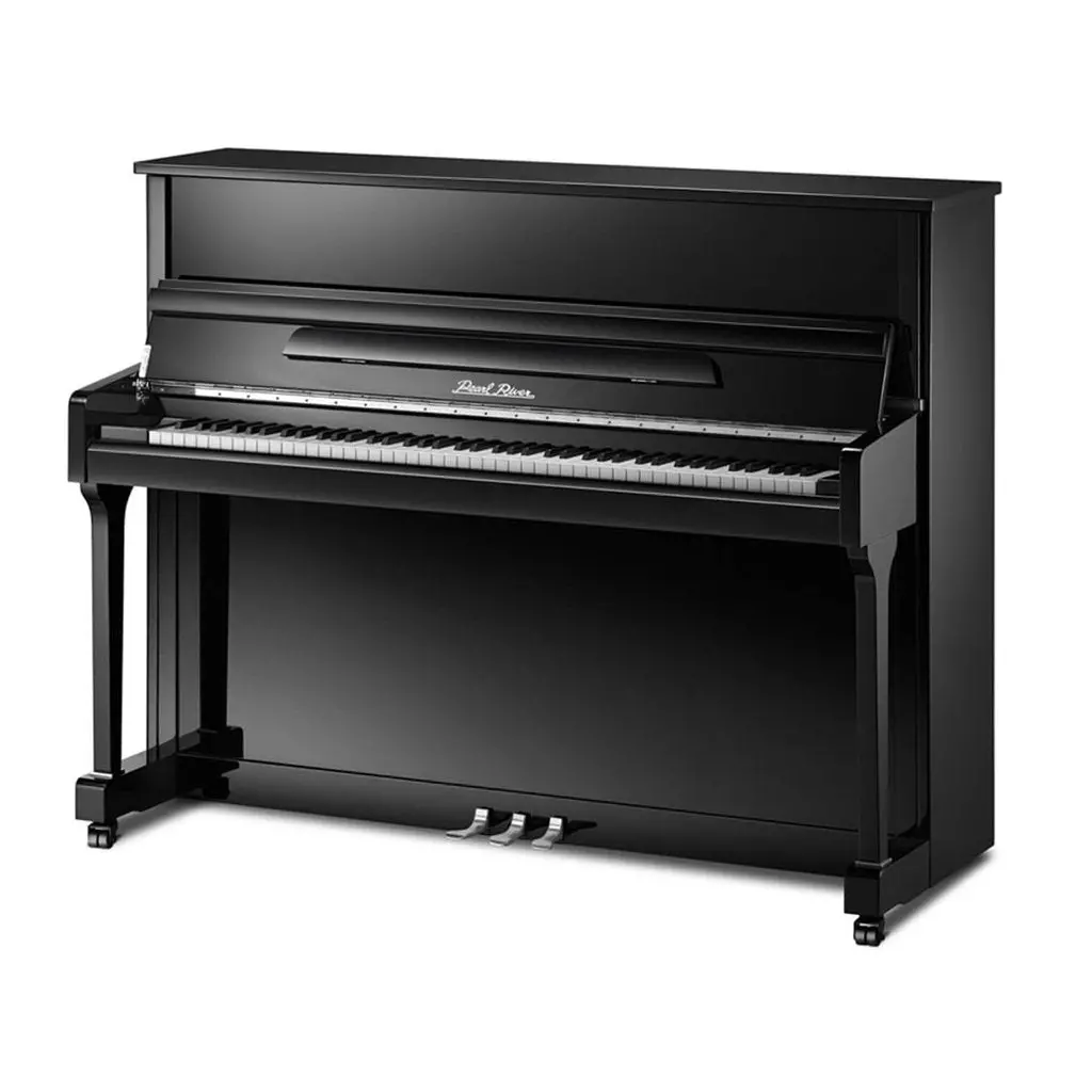 Pearl River - Up121s Upright Piano - Black 1