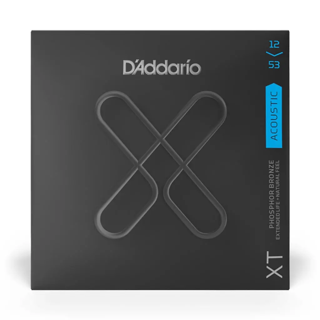 D'addario - Xtapb1253 - Xt Acoustic Phosphor Bronze Light 12-53 - Acoustic Guitar Strings 1