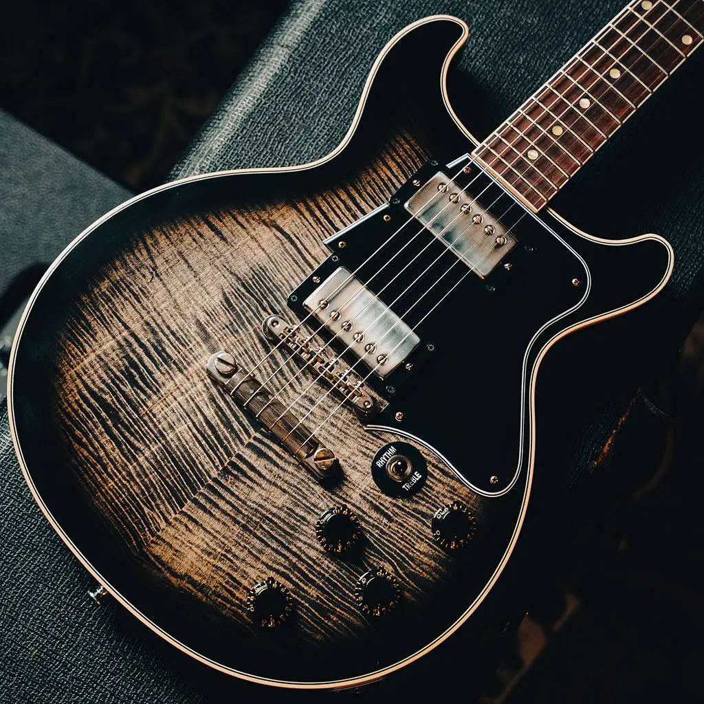 Gibson Custom Les Paul Special Double Cut Figured Maple Top - Cobra Burst 1