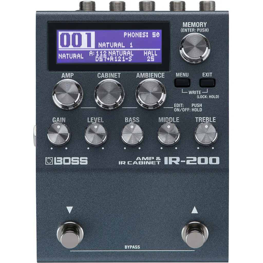 Boss - Ir-200 Amp & Ir Cabinet Pedal 1