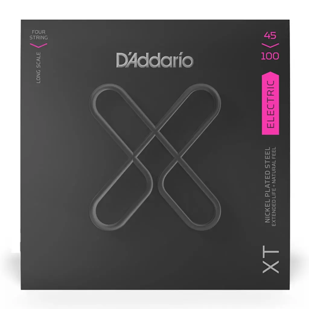 D'addario - Xtb45100 - Xt Bass Nickel 45-100 Long Scale - Bass Strings 1