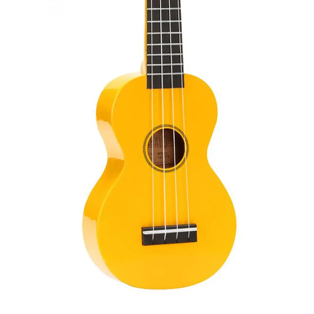 Mahalo Rainbow Soprano Ukulele - Yellow 1