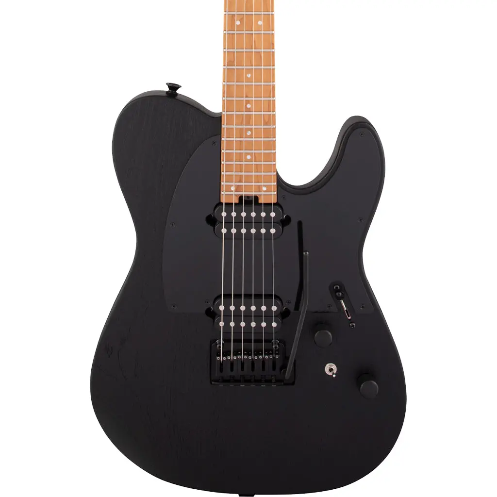 Charvel Pro-Mod So-Cal Style 2 - Black Ash - Caramelised Maple 1