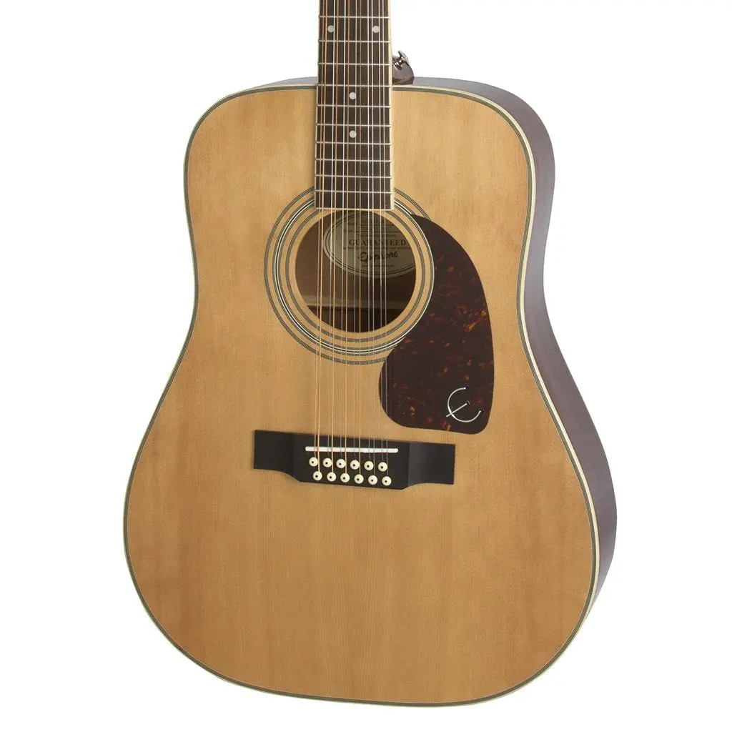Epiphone Dr212 12 String Acoustic Guitar - Natural 1