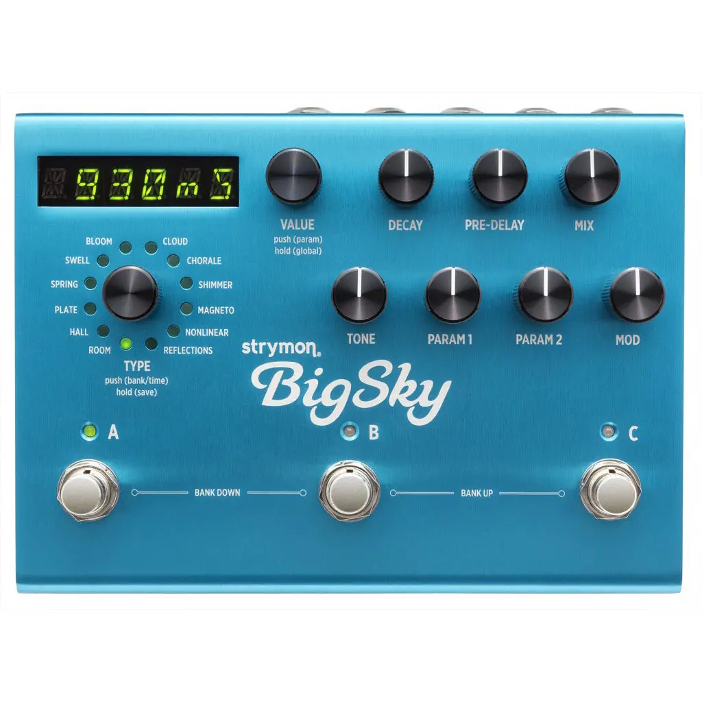Strymon - Bigsky Multidimensional Reverb Effect Pedal 1