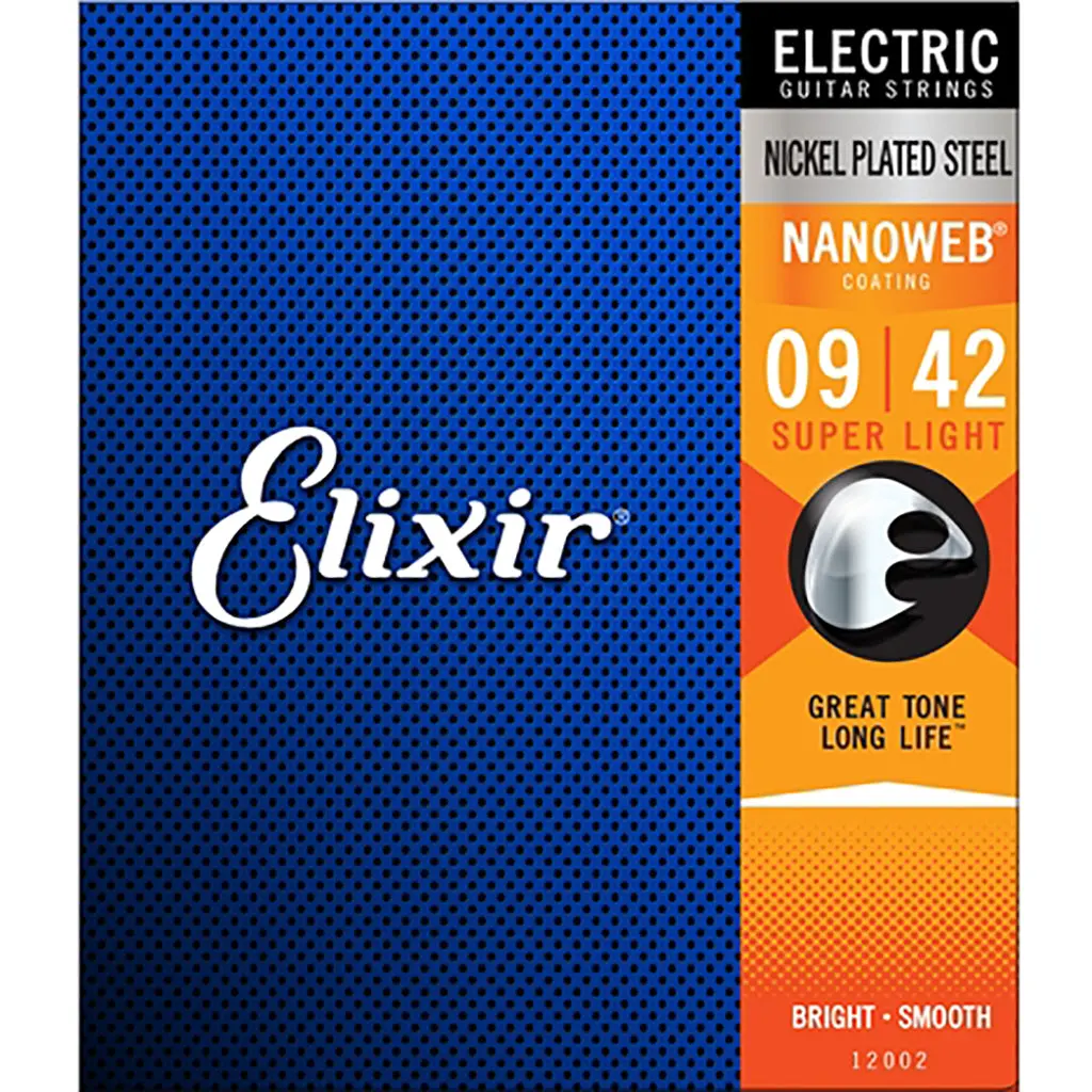 Elixir 12002 Nanoweb Electric Super Light 9-42 1