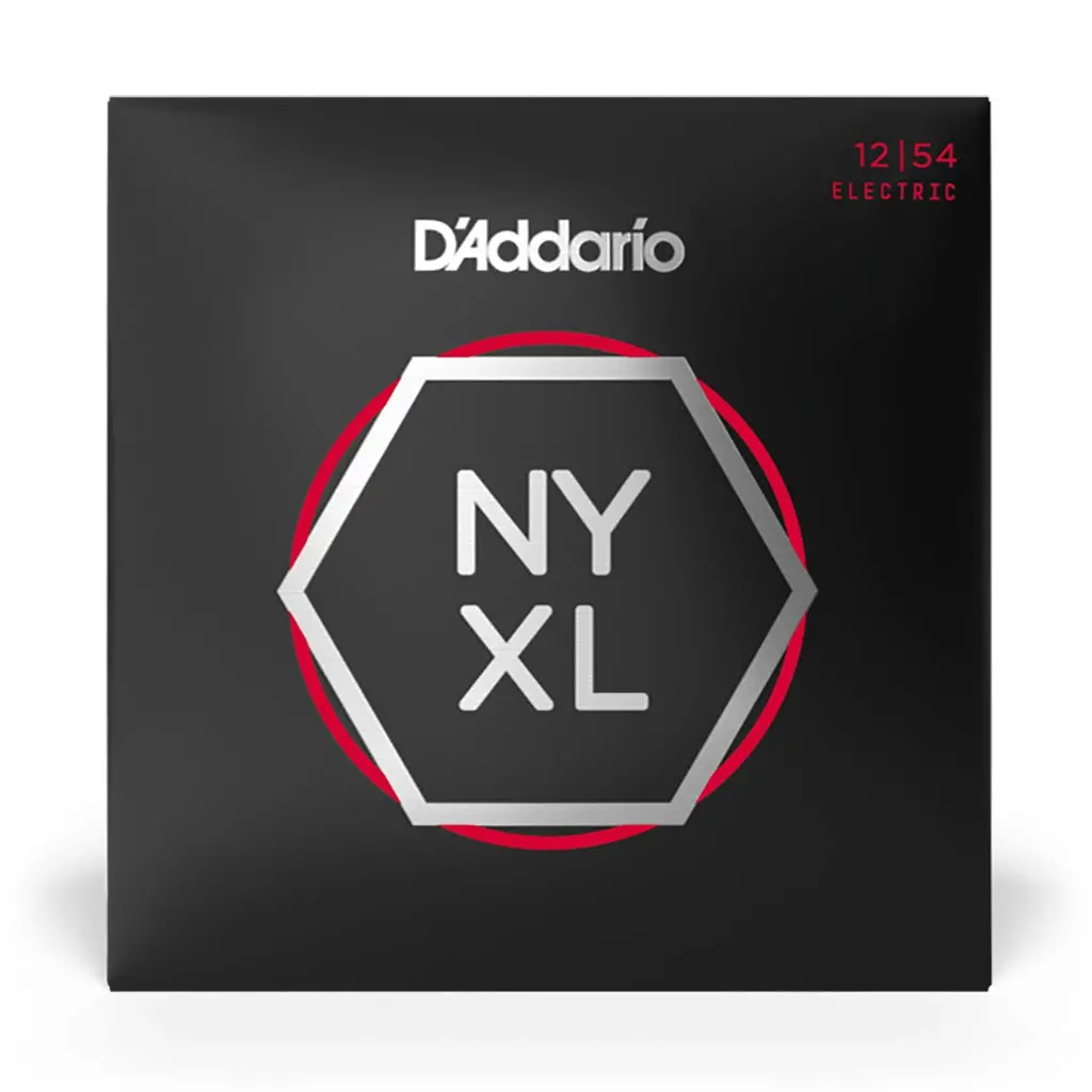 D'addario - Nyxl1254 - Nyxl 12-54 Nickel Wound Electric Guitars Strings, Super Light - Electric Guitar Strings 1