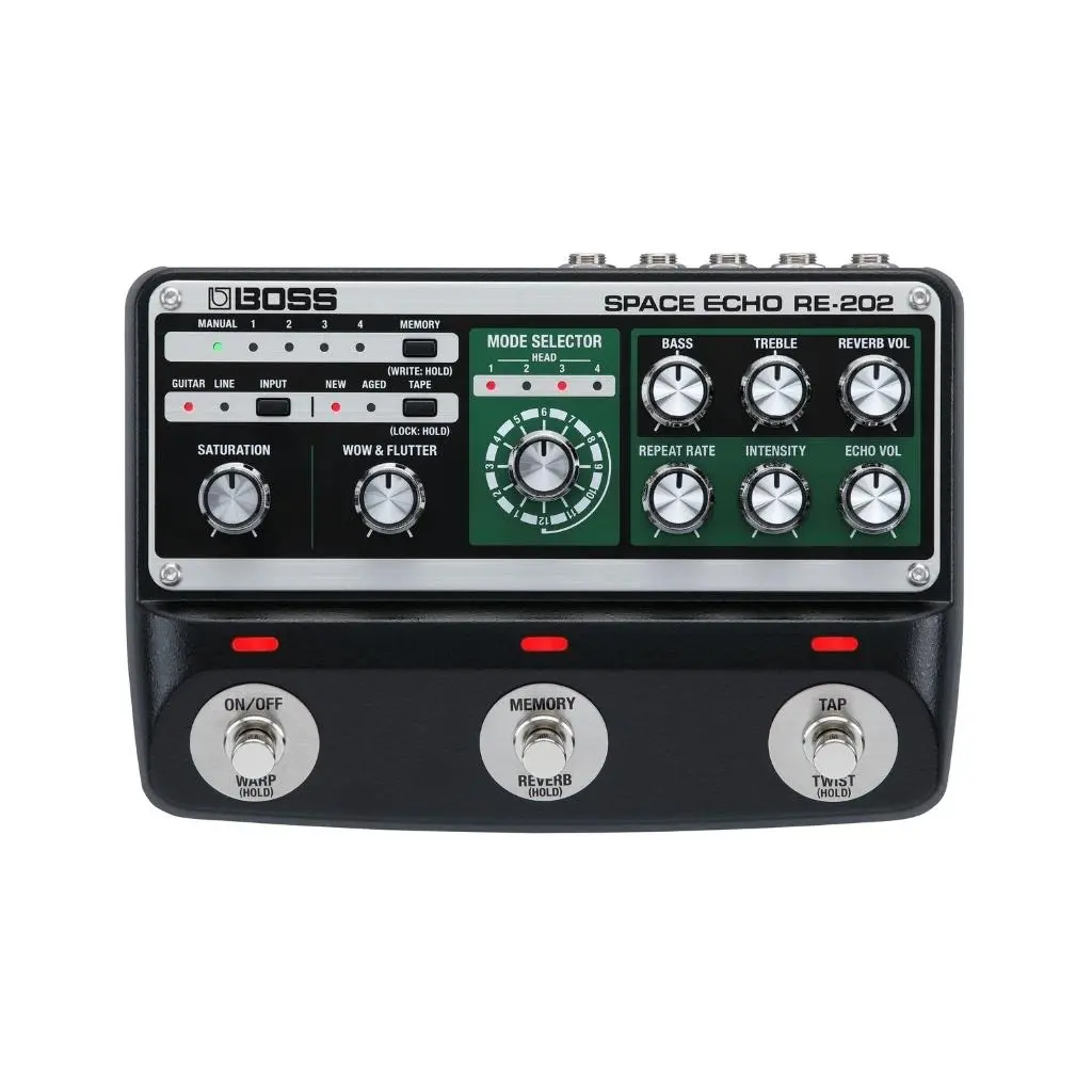 Boss - Re202 Compact Space Echo Pedal 1