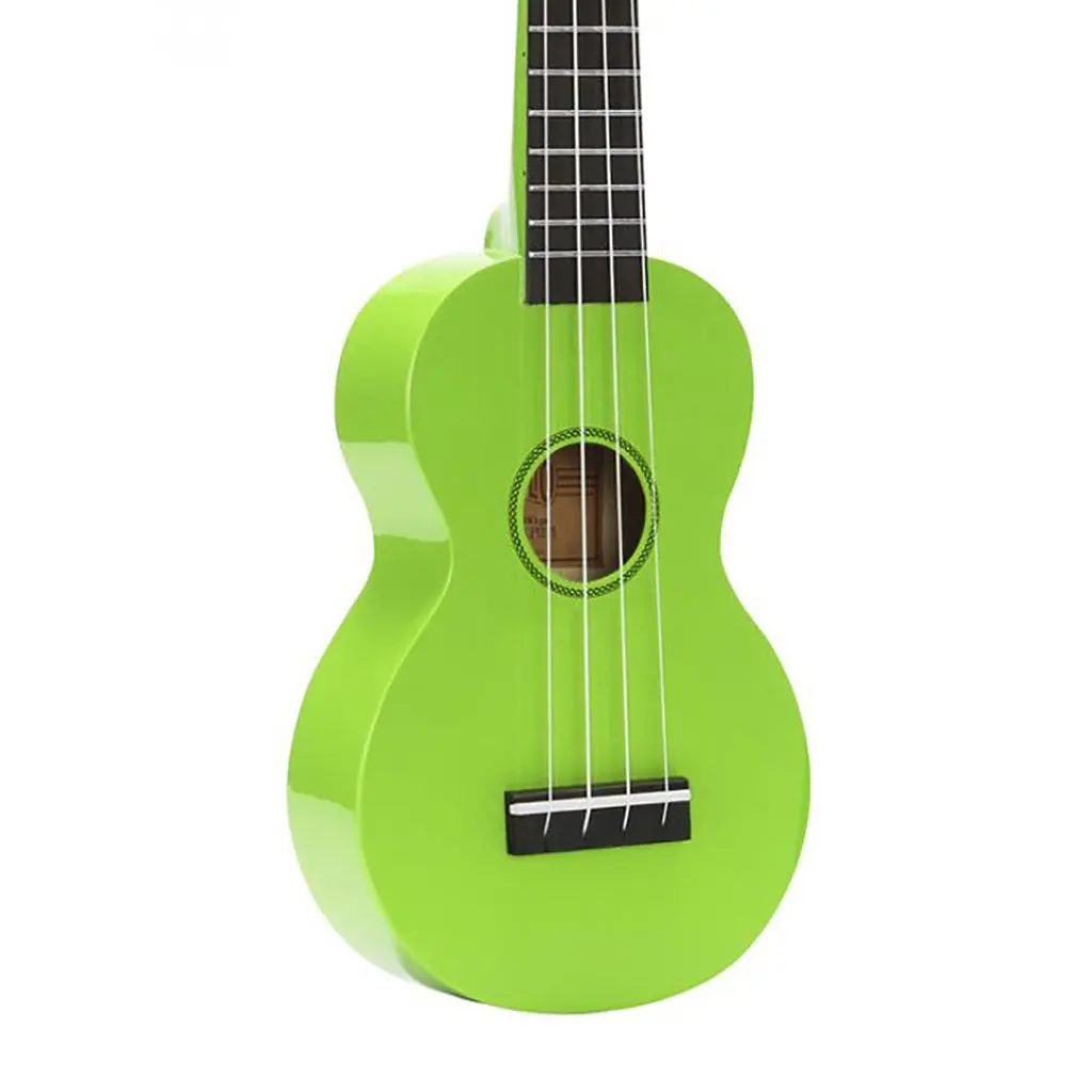 Mahalo Rainbow Soprano Ukulele - Green 1