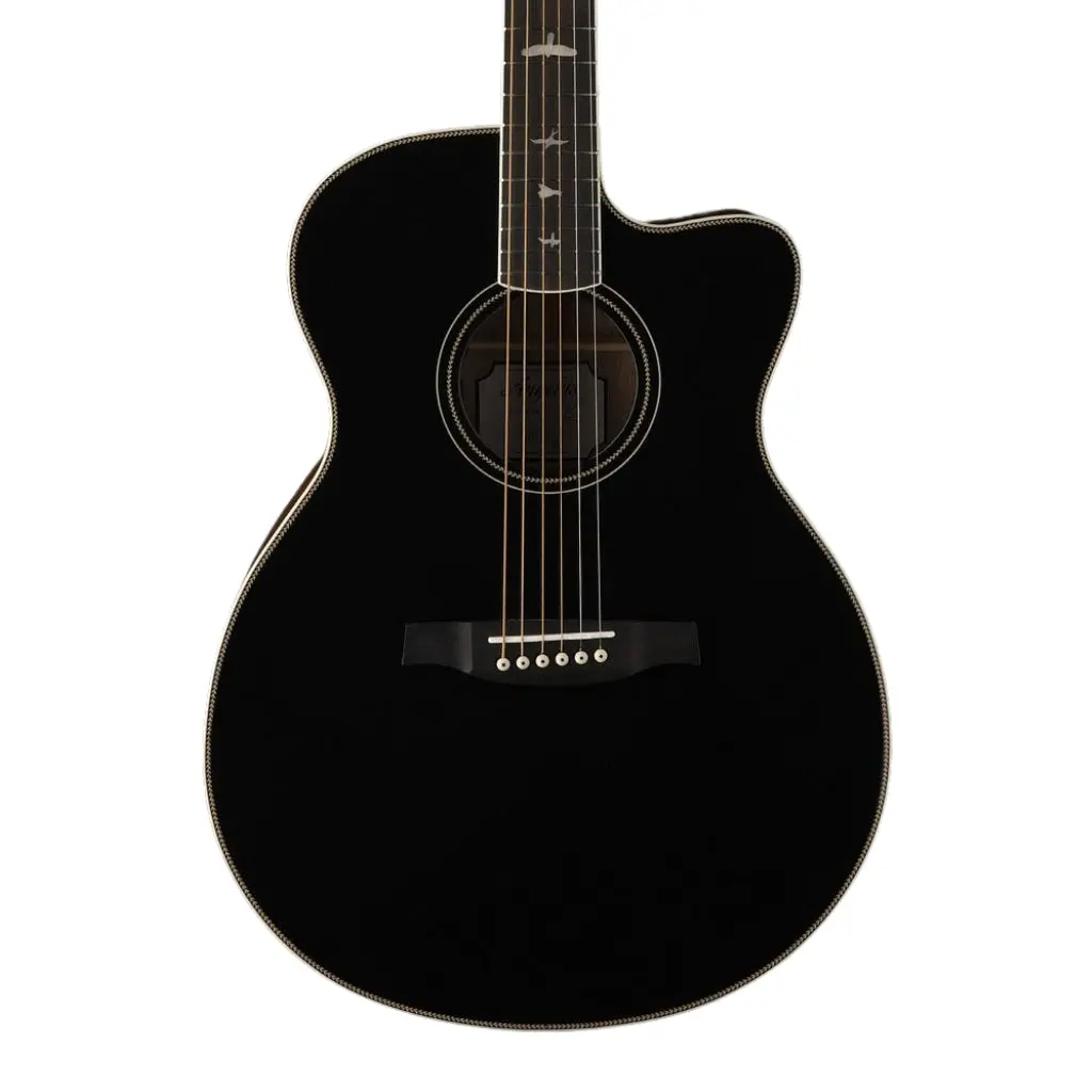 Prs Se A20e: A20e Acoustic Guitar - Blacktop 1