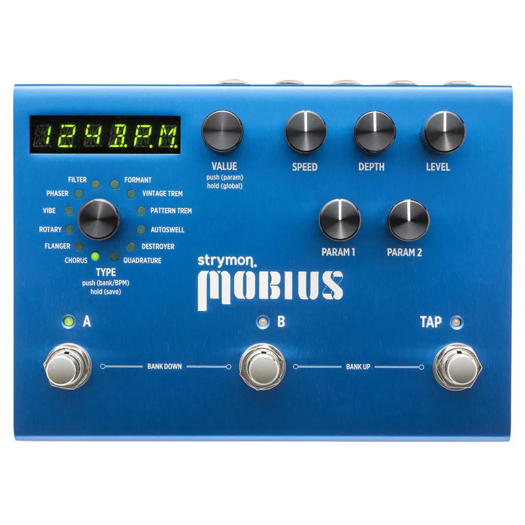 Strymon - Mobius Studio-Class Modulation Effect Pedal 1