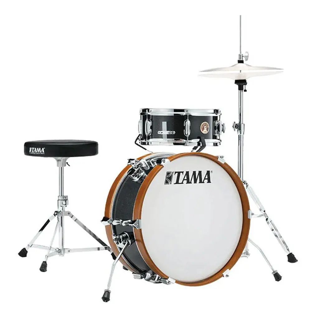 Tama Club-Jam Mini 2-Piece Complete Kit With 18" Bass Drum - Charcoal Mist 1