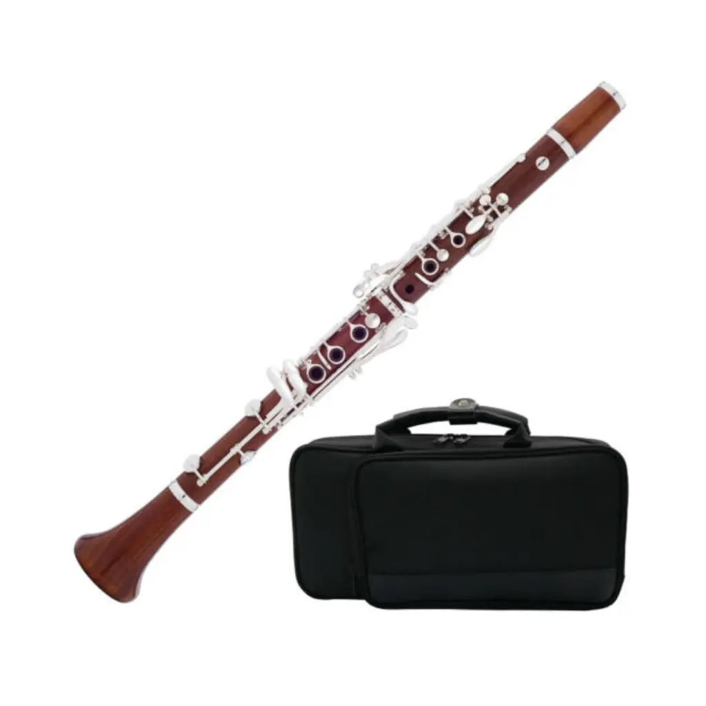 Knight - Scl-551 17-Key Bb Student Clarinet With Case - Rosewood 1
