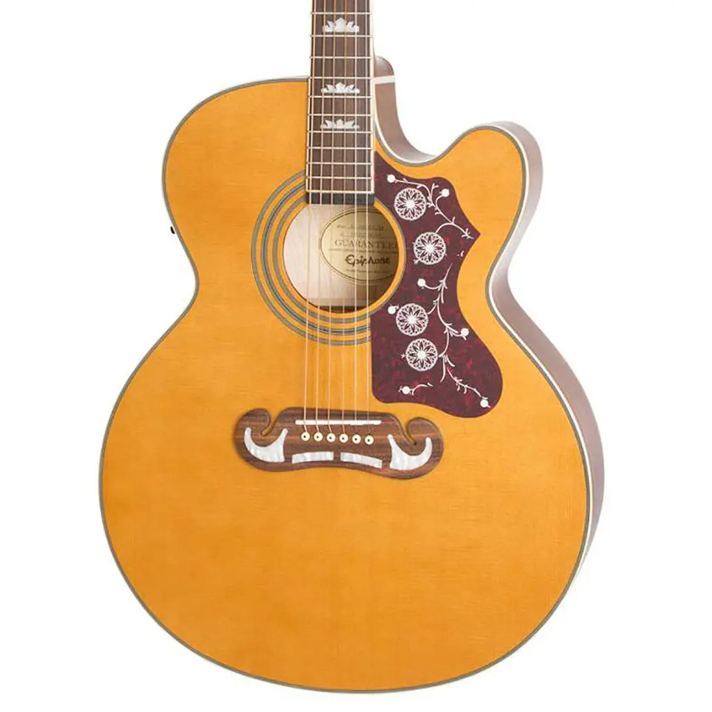 Epiphone J-200 Ec Studio - Vintage Natural 1