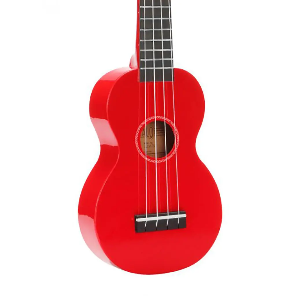 Mahalo Rainbow Soprano Ukulele - Red 1