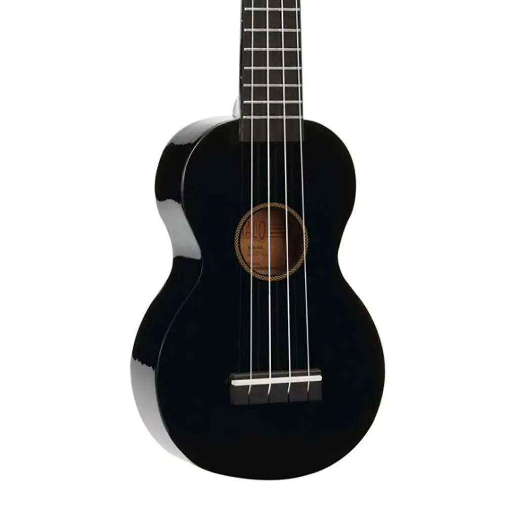 Mahalo Rainbow Soprano Ukulele - Black 1