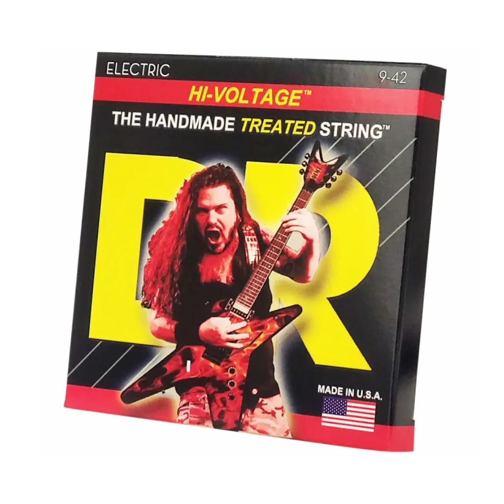 Dr Hi-Voltage Dimebag Darrell Signature Electric Guitar Strings - Light 9-42 1