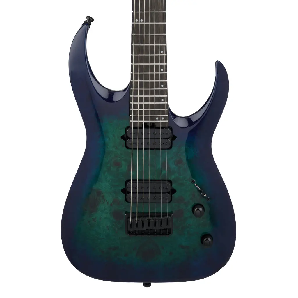 Jackson Pro Series Misha Mansoor Juggernaut Ht7p Electric Guitar Ebony Fingerboard Chlorine Burst 1
