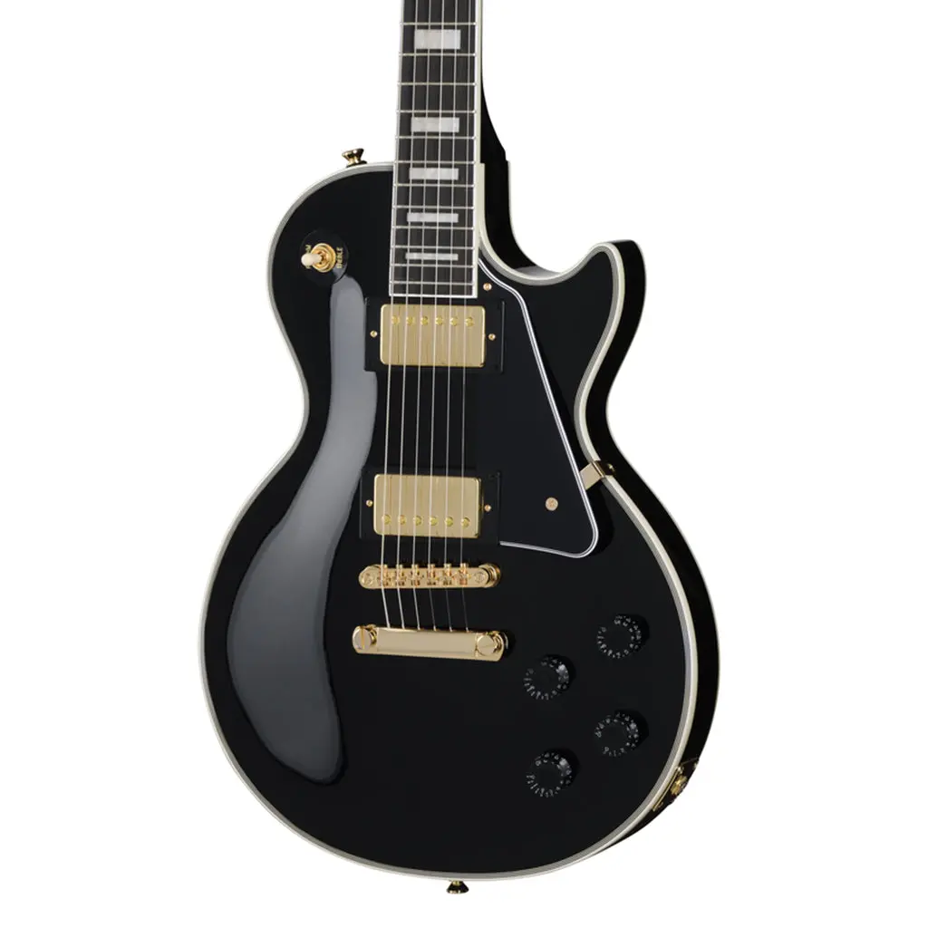 Epiphone Les Paul Custom With Premium Gig Bag - Ebony 1