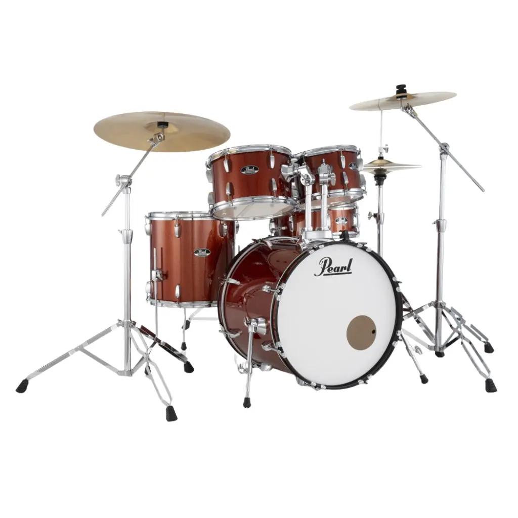 Pearl Roadshow-Plus 5Pc 20" With Brd-1 Cymbals Drum Package - Burnt Orange Sparkle 2
