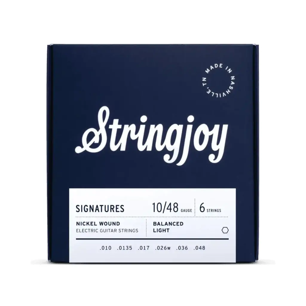 Stringjoy Signatures Nickel-Wound Balanced Electric Guitar Strings - .010 -.048 Light 1