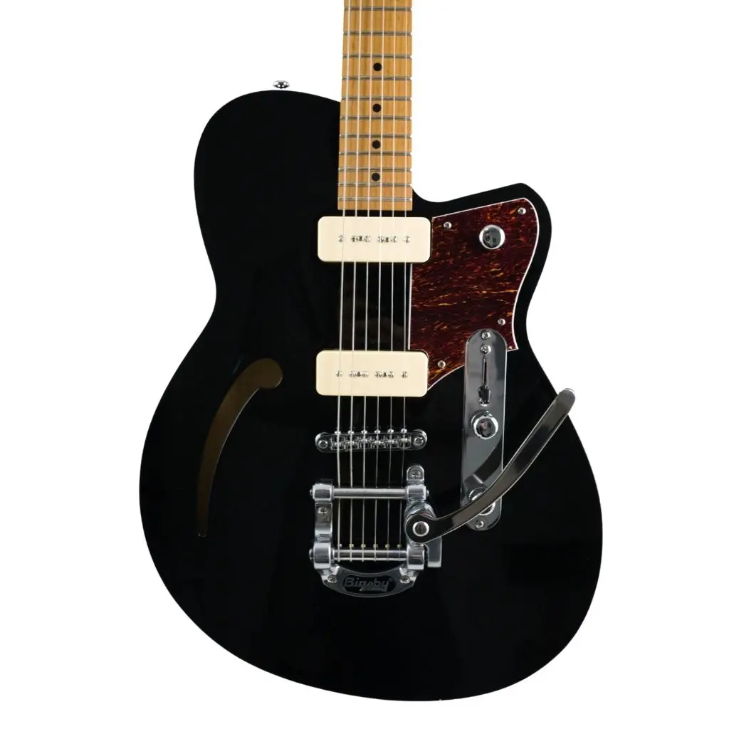 Reverend Club King 290 W/Bigsby - Midnight Black 1