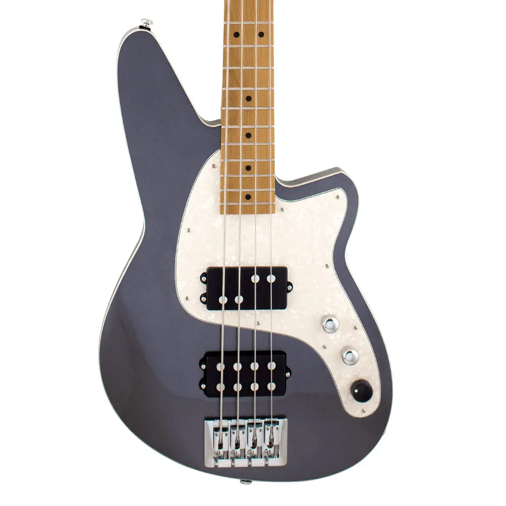 Reverend Mercalli 4-String Bass Guitar - Gunmetal-Rm 1
