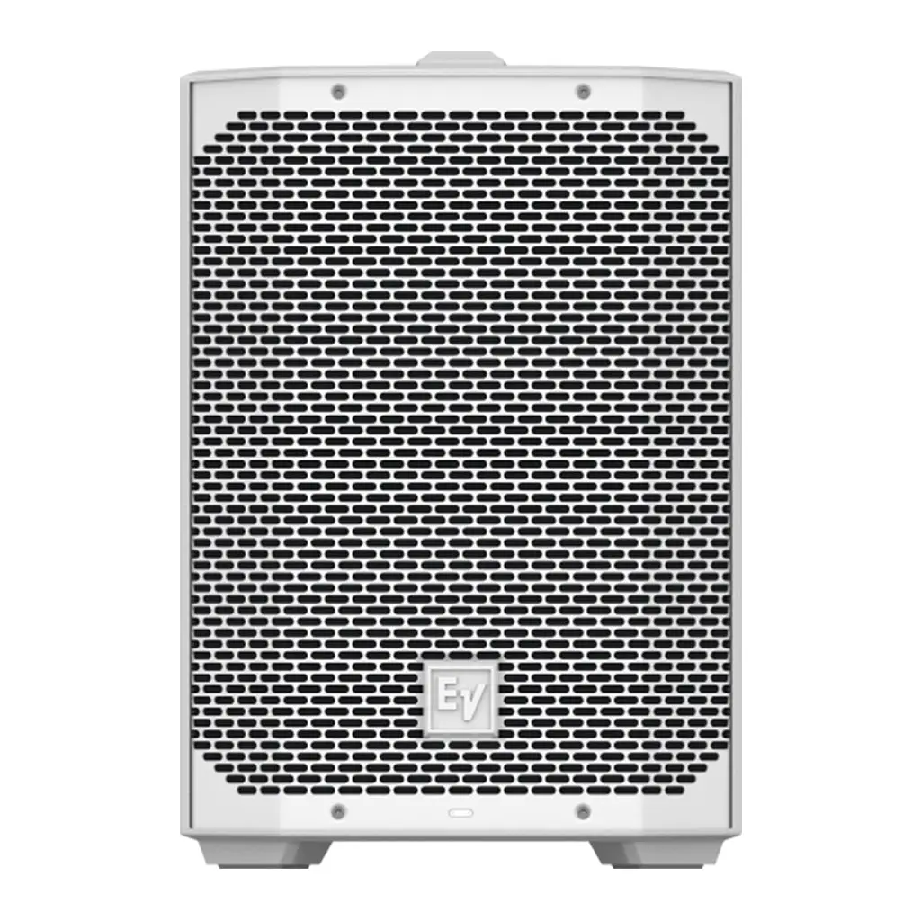 Electro Voice Everse 8 Weatherised Battery-Powered Loudspeaker With Bluetooth® Audio And Control In White 1