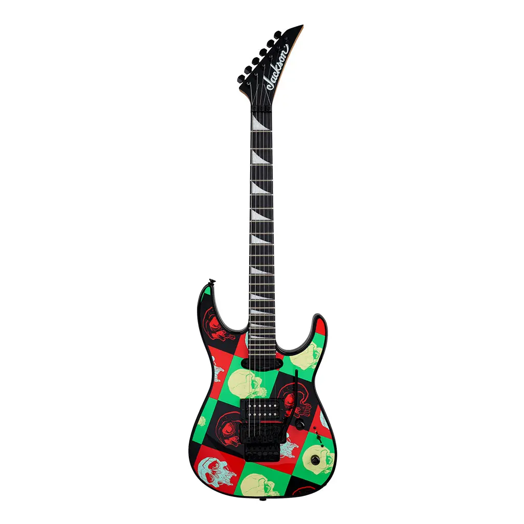 Jackson X Series Dinky Dk1a Electric Guitar Amaranth Fingerboard Warhol Graphic 2