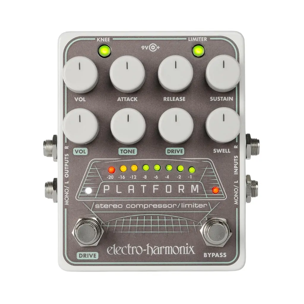 Electro Harmonix Platform Stereo Compressor/Limiter Pedal 1