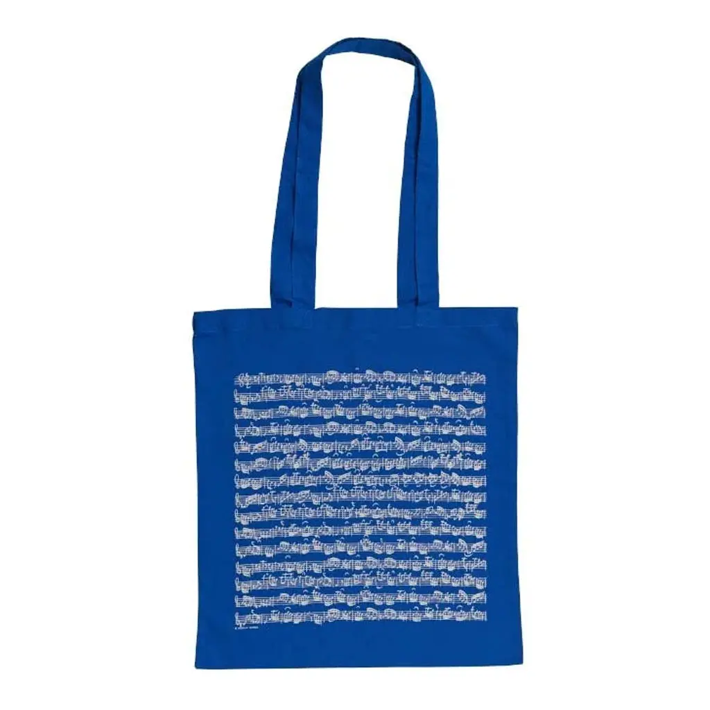 Long Handled Bag Sheet Music - Blue 1